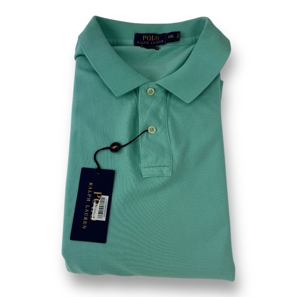 Polo Ralph Lauren NWT Classic Fit Short Sleeve Cotton Polo Shirt 2XL Bayside Gr